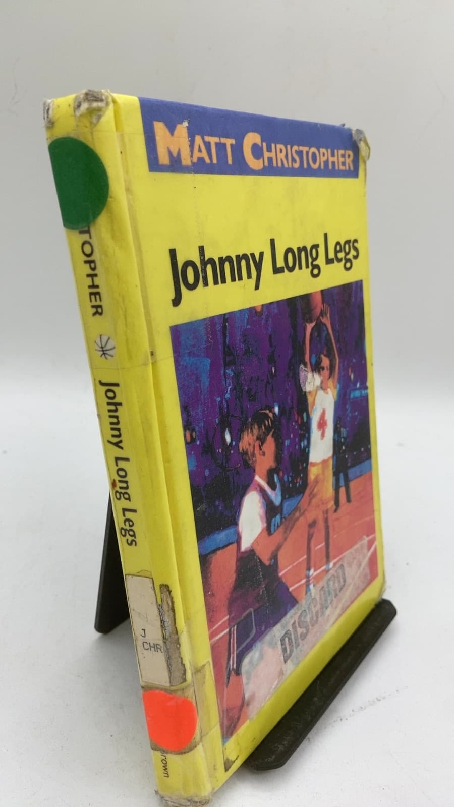 Johnny Long Legs by Matt Christopher - front cover