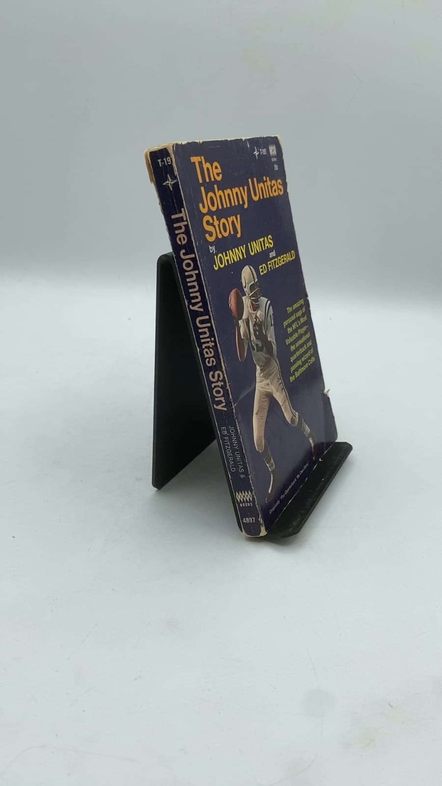 The Johnny Unitas Story by Johnny Unitas and Ed Fitzgerald - front cover