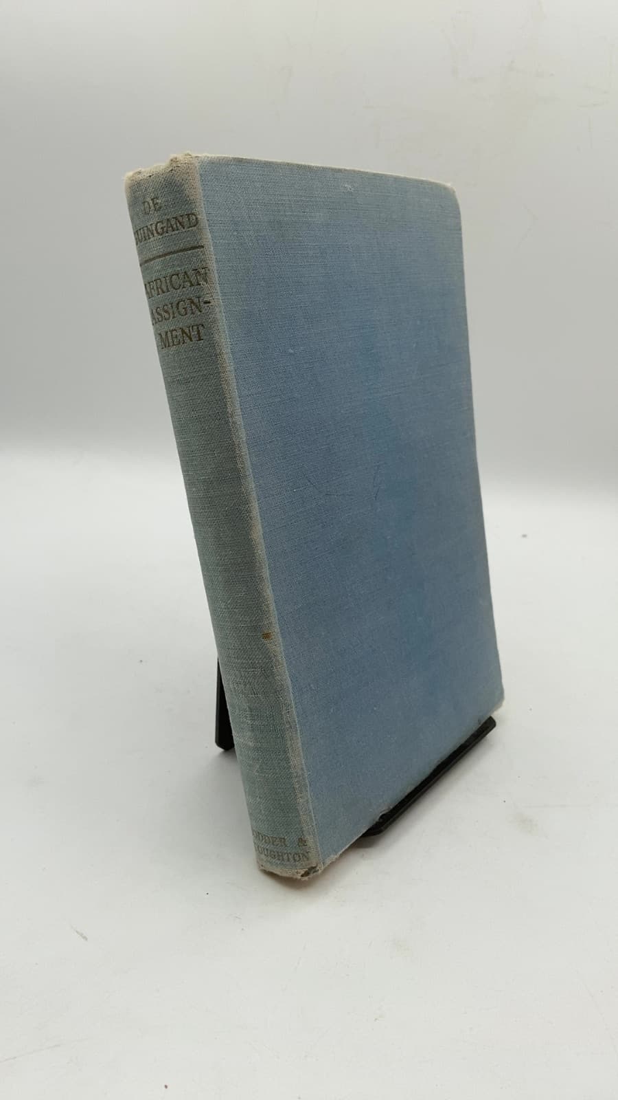 African Assignment by Major-General Sir Francis de Guingand - front cover