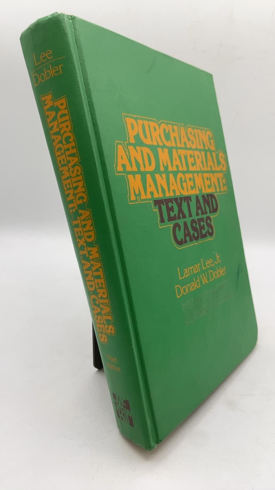 Purchasing and Materials Management: Text and Cases by Lamar Lee, Jr., Donald W. Dobler - front cover