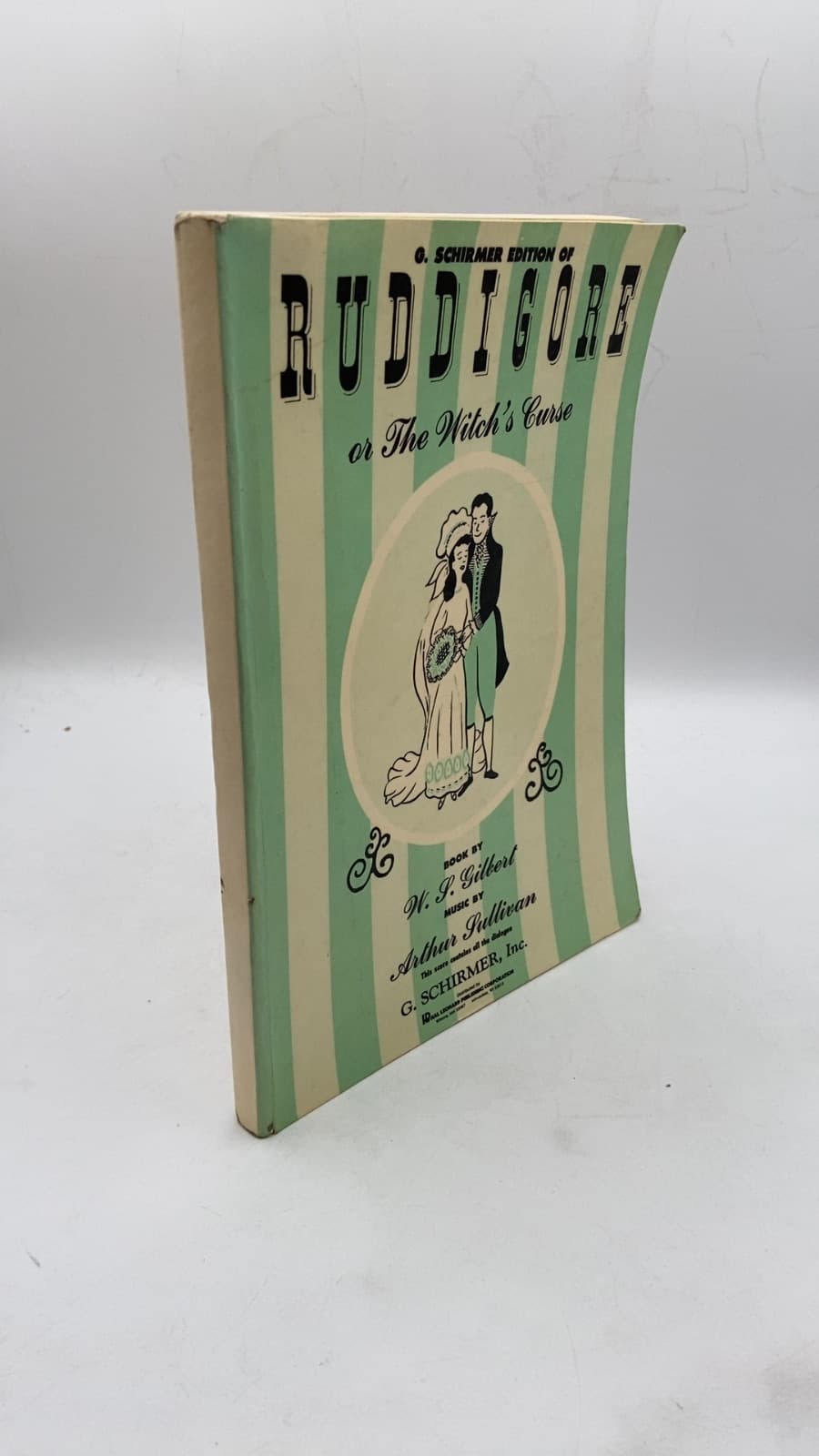 Ruddigore or The Witch's Curse by W. S. Gilbert - front cover
