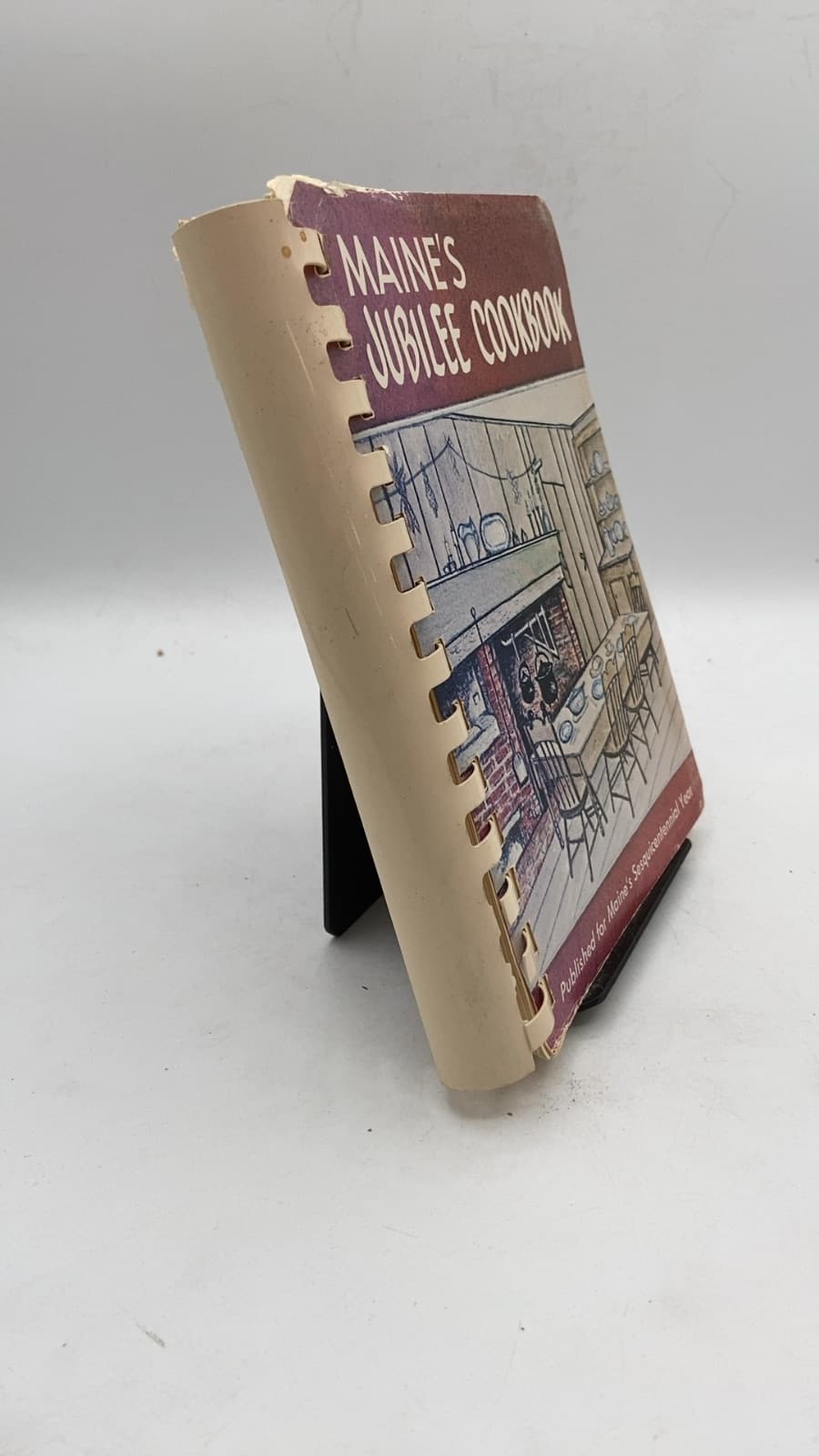 Maine's Jubilee Cookbook by Loana Shibles and Annie Rogers - front cover