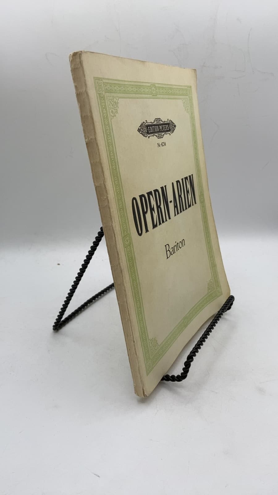 Ausgewählte Opern-Arien Für Bariton by Kurt Soldan - front cover