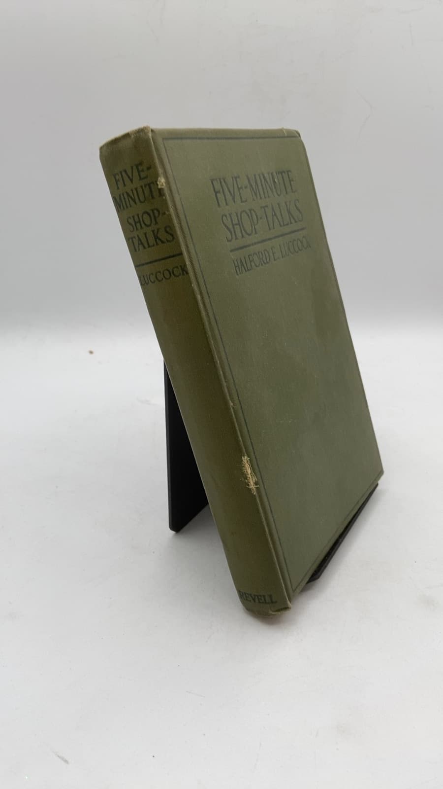 Five-Minute Shop-Talks by Halford E. Luccock - front cover