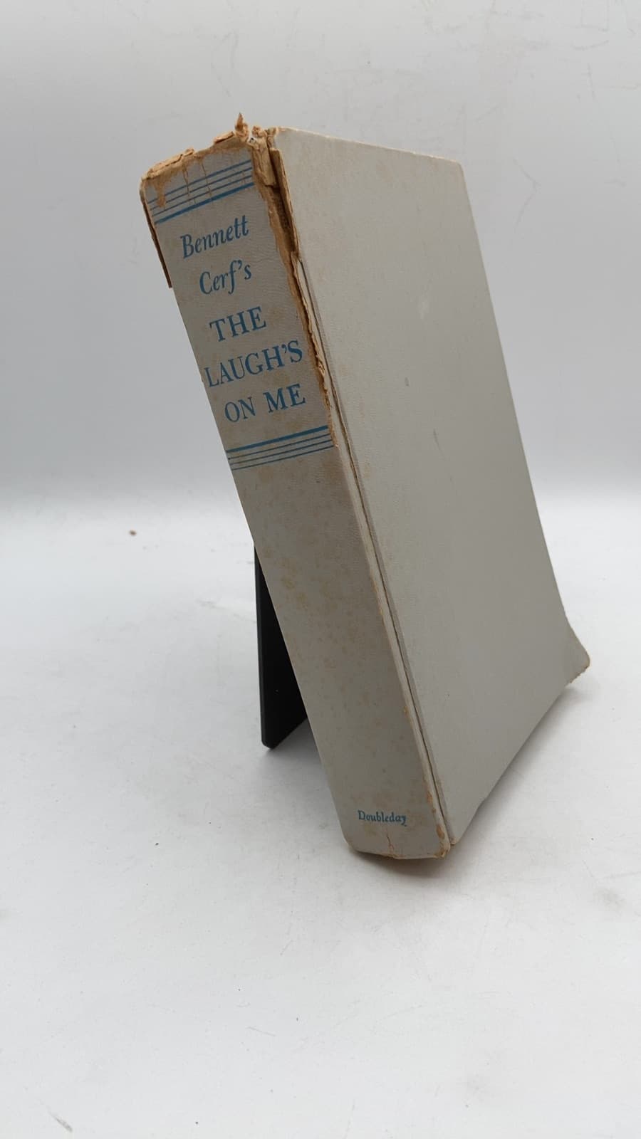 THE Laugh's ON ME by Bennett Cerf - front cover