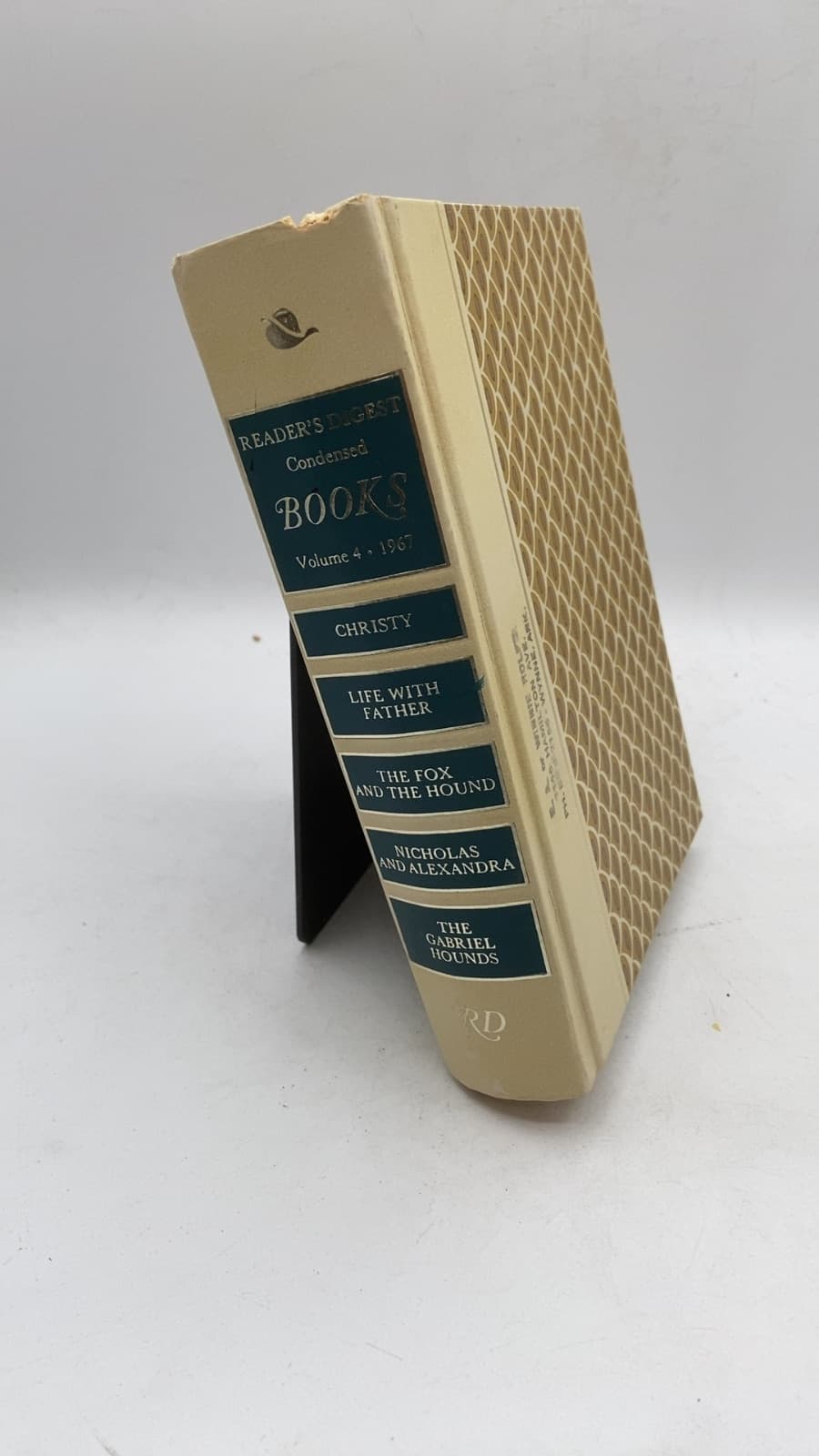 Reader's Digest Condensed Books Volume 4, 1967 - front cover