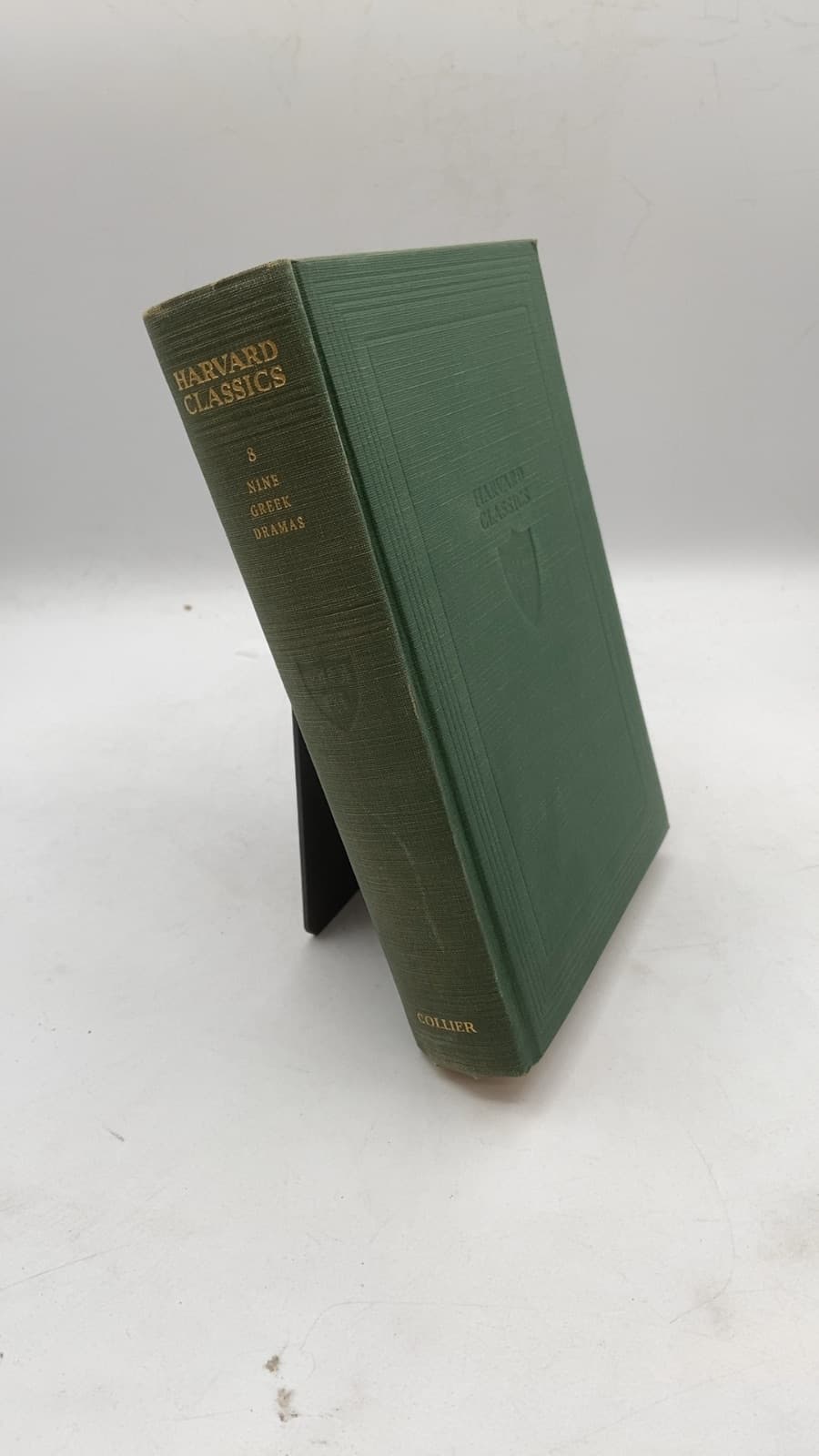 Nine Greek Dramas vol 8 by Aeschylus, Sophocles, Euripides, Aristophanes - front cover