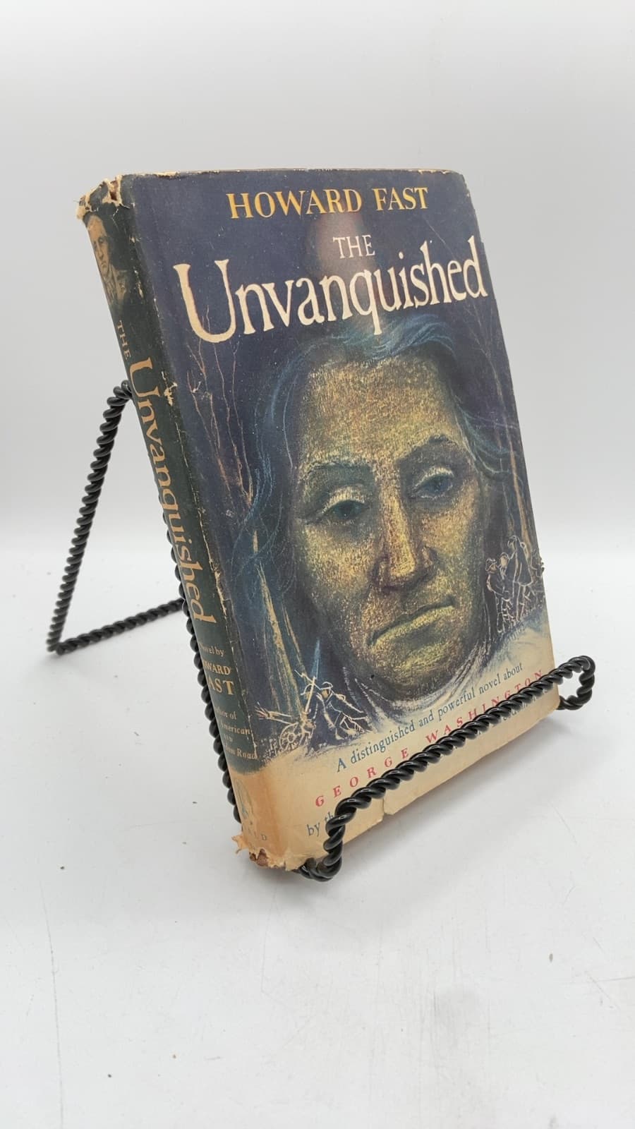 The Unvanquished by Howard Fast - front cover