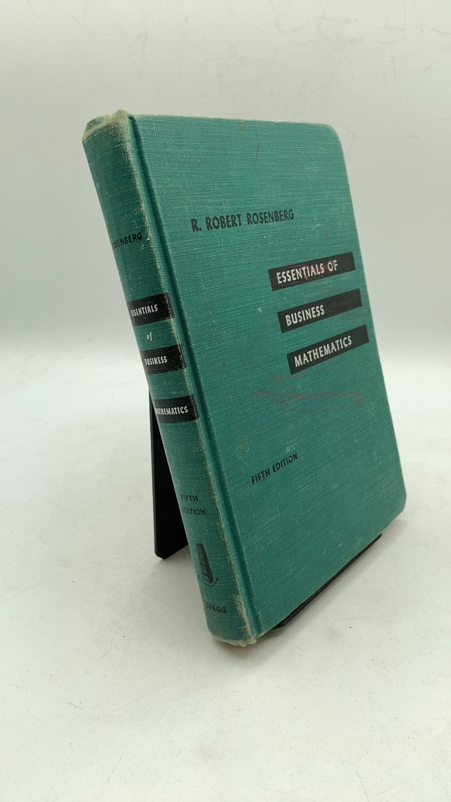 Essentials of Business Mathematics: Principles and Practice by R. Robert Rosenberg, Ed.D., C.P.A. - front cover