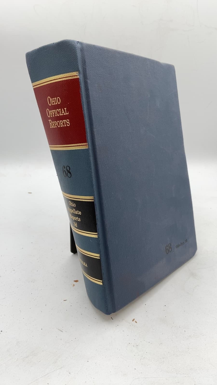 Vol 68. Ohio Official Reports by Walter S. Kobalka - front cover