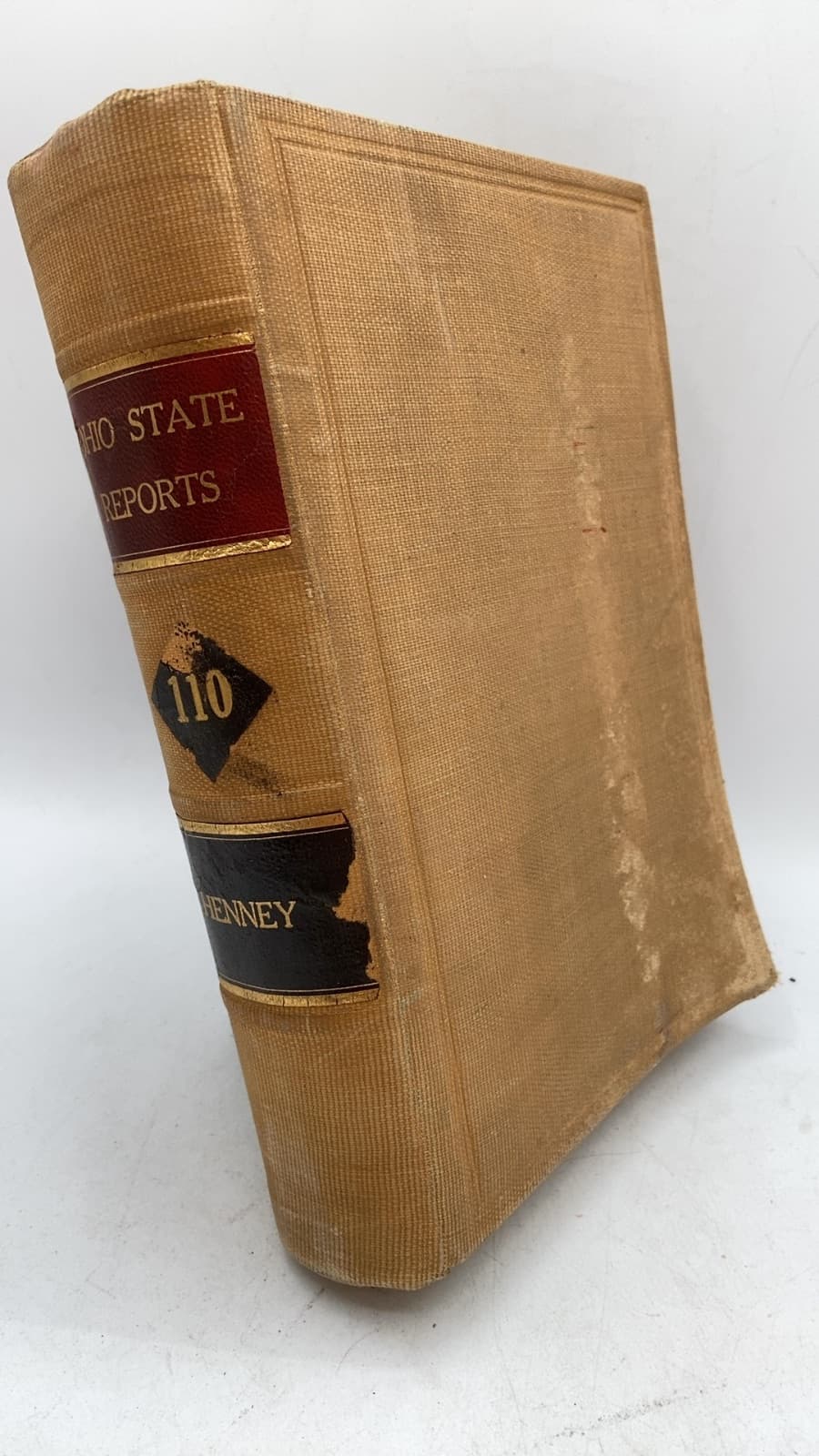 Reports of Cases Argued and Determined in the Supreme Court of Ohio vol 110 by J. L. W. Henney - front cover