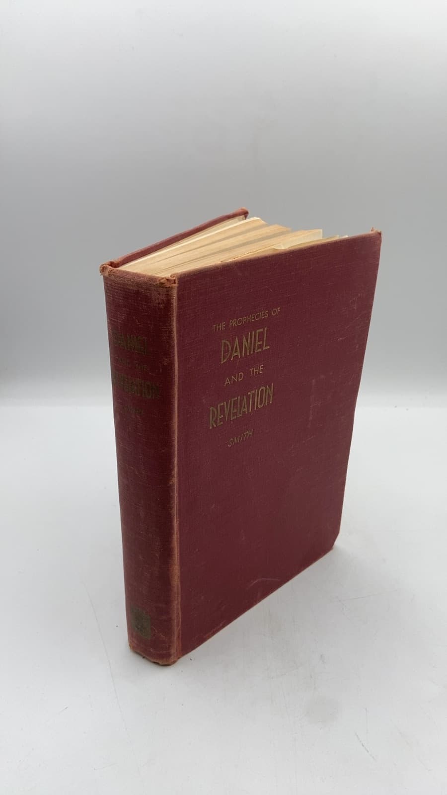 The Prophecies of Daniel and the Revelation by Uriah Smith - front cover