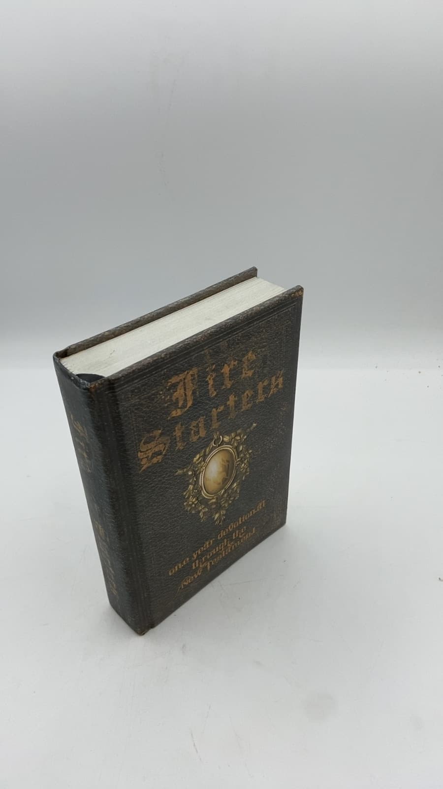 Fire Starters One year devotional through the new testament by Carey Huffman - front cover