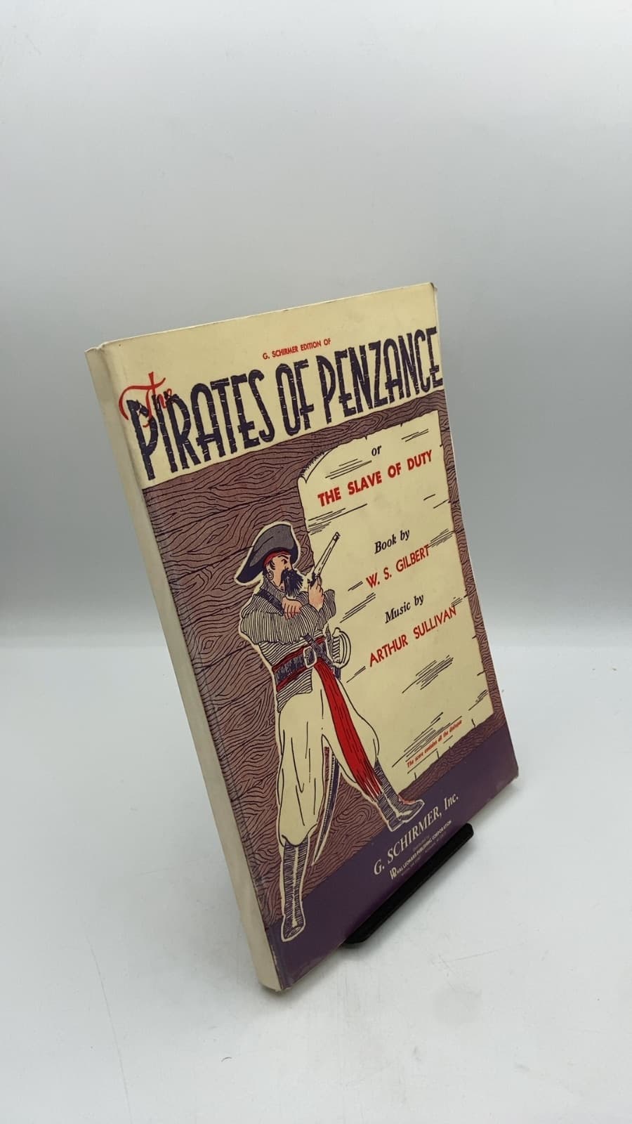 The Pirates of Penzance or The Slave of Duty by W. S. Gilbert - front cover