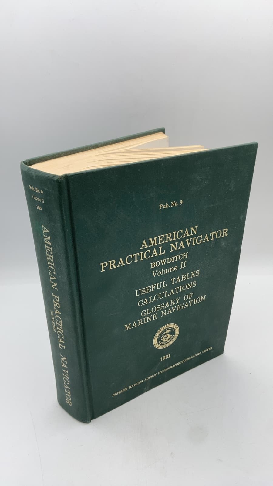 American Practical Navigator Vol. 2 by Nathaniel Bowditch, LL.D. - front cover