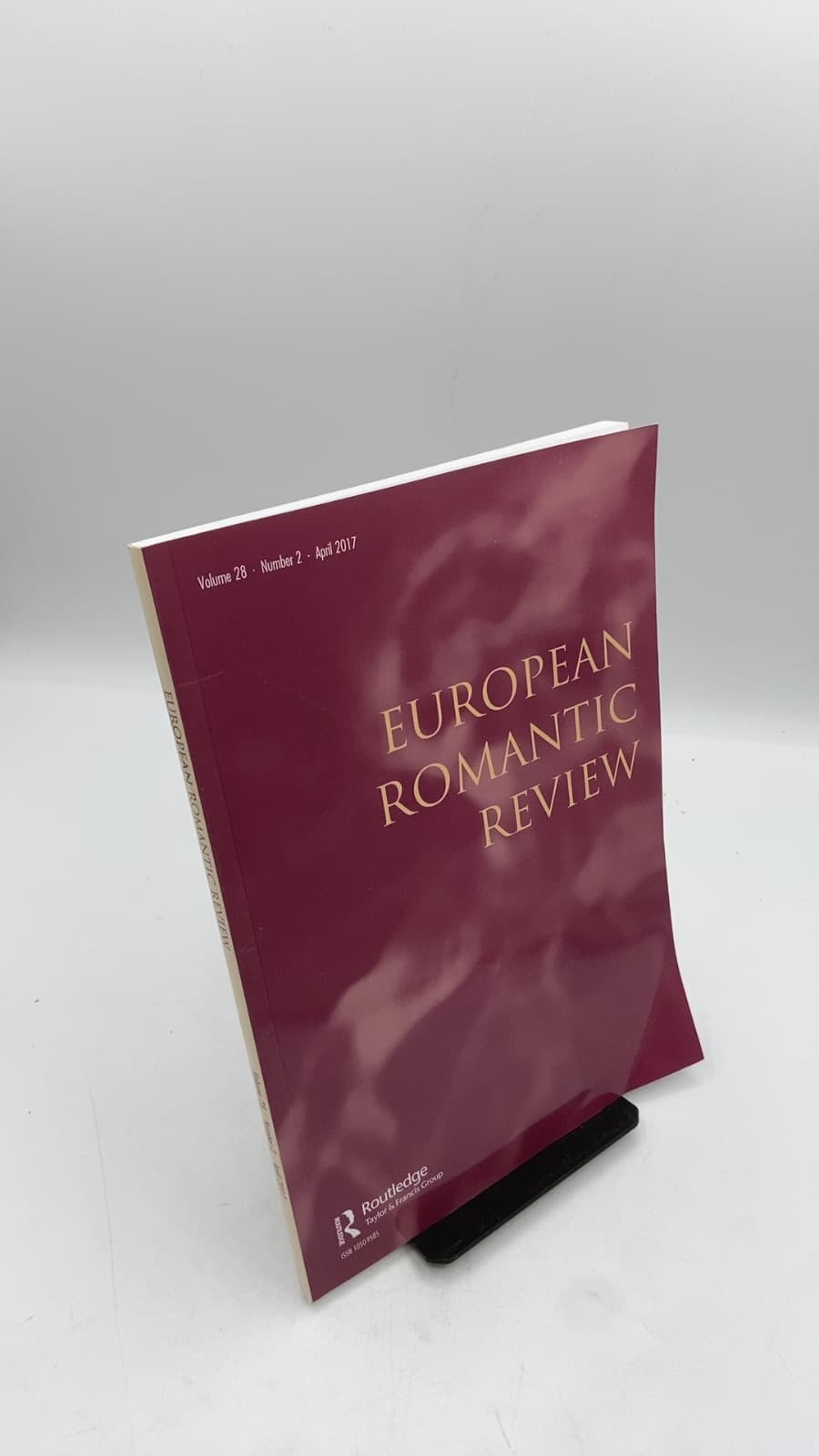 European Romantic Review Vol. 28 No. 2 - front cover