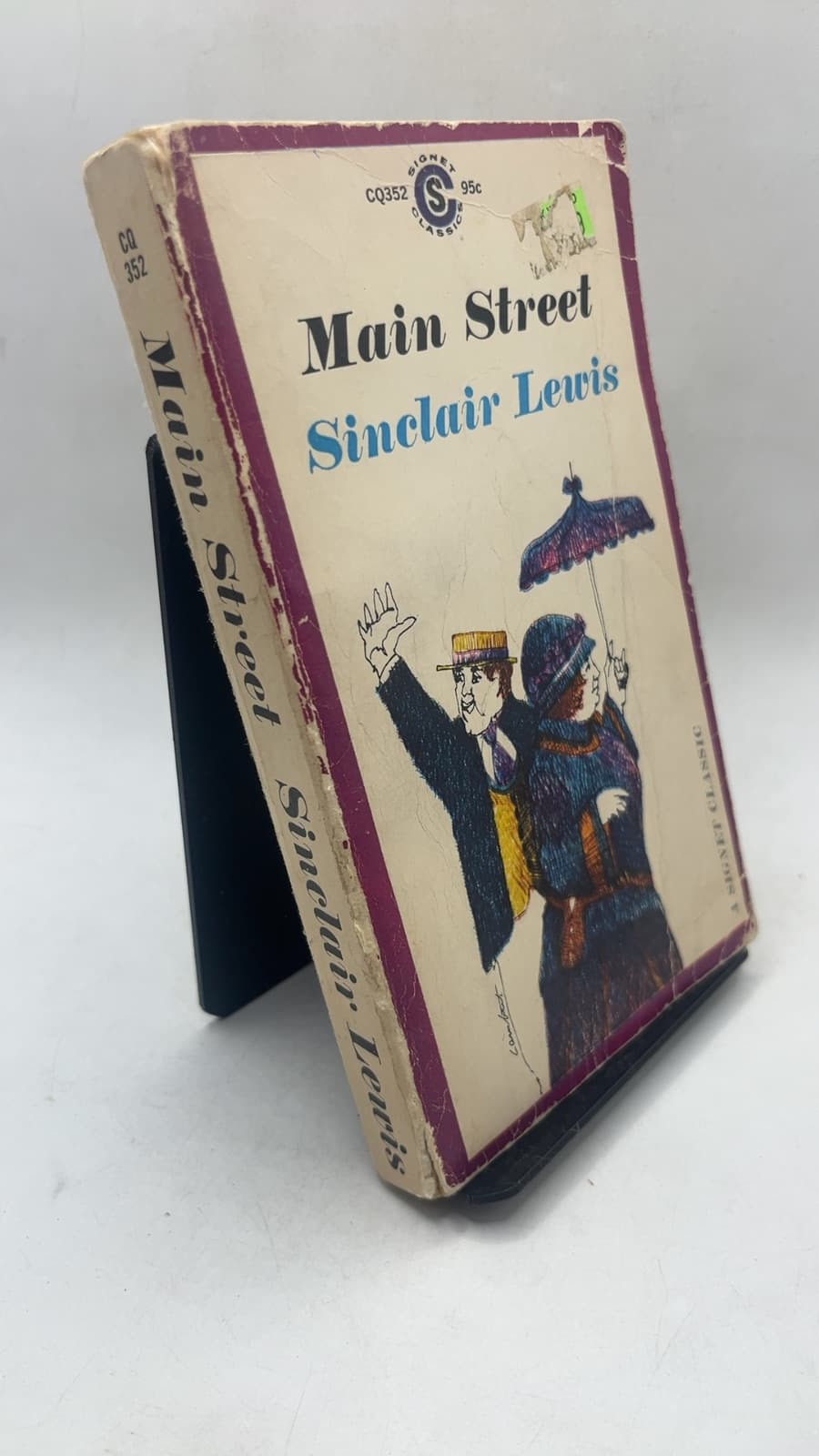 Main Street by Sinclair Lewis - front cover