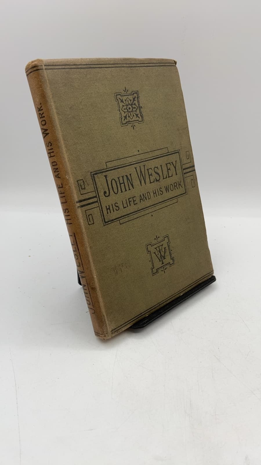 John Wesley: His Life and His Work by Rev. Matthew Lelievre - front cover