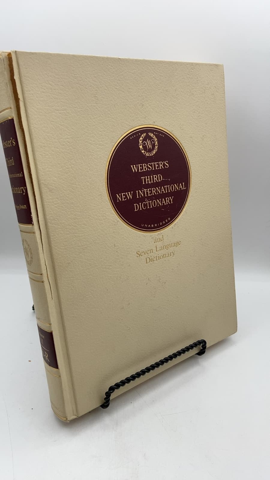 Webster's Third New International Dictionary of the English Language Unabridged - front cover
