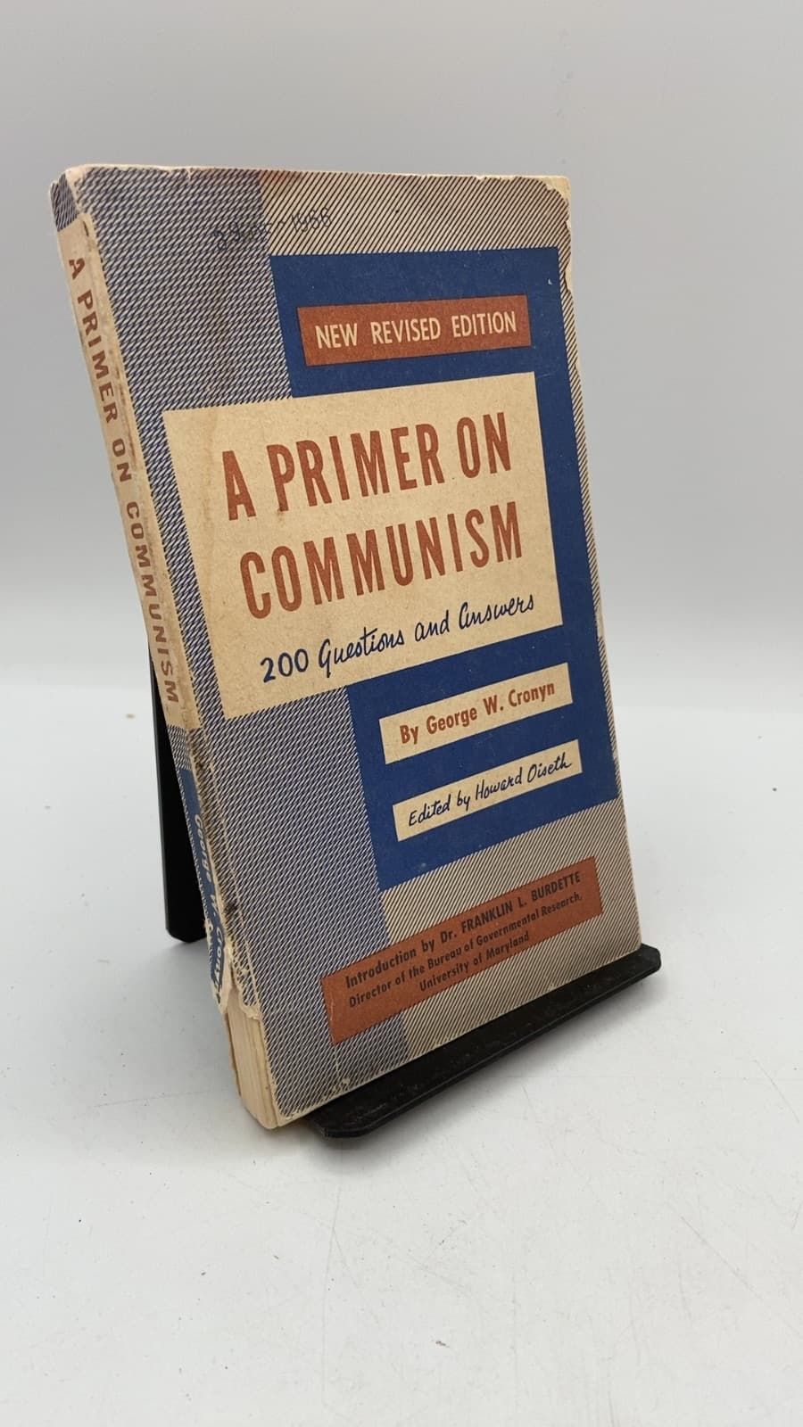 A Primer on Communism by George W. Cronyn - front cover