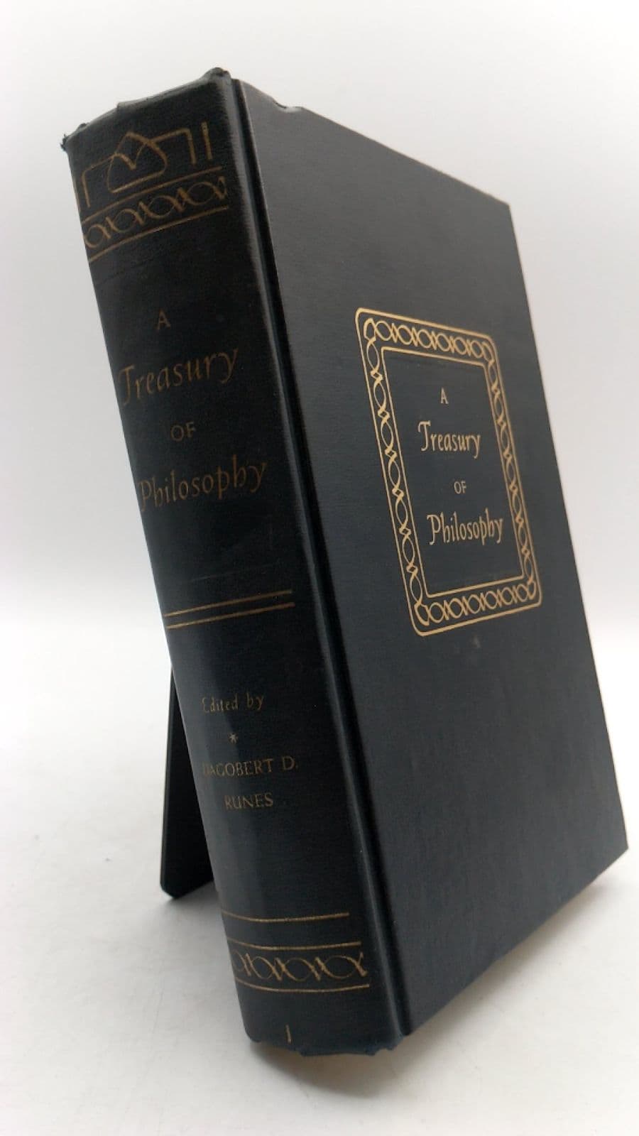 A Treasury of Philosophy by Dagobert D. Runes - front cover