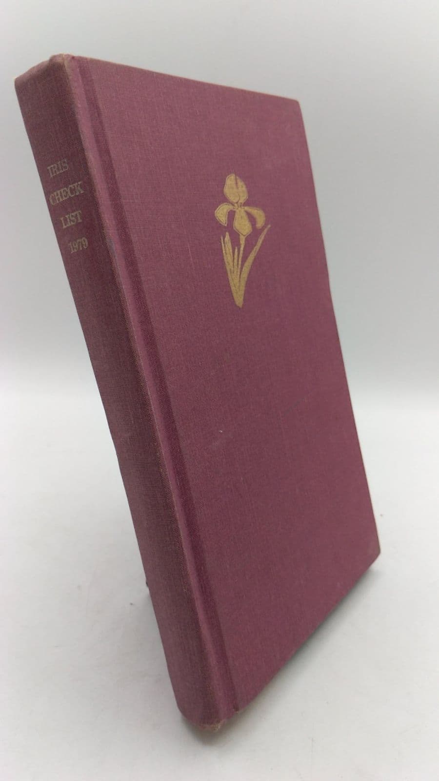 IRIS CHECK LIST of Registered Cultivar Names 1970-1979 by Edited by Kathleen Kay Nelson, Keith Keppel (Assistant Editor) - front cover