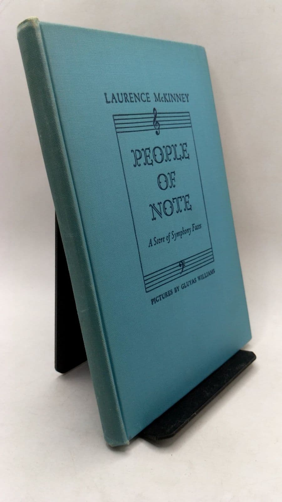 People of Note: A Score of Symphony Faces by Laurence McKinney - front cover