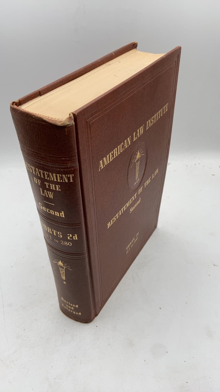 Restatement of the Law Second, Torts 2d - front cover