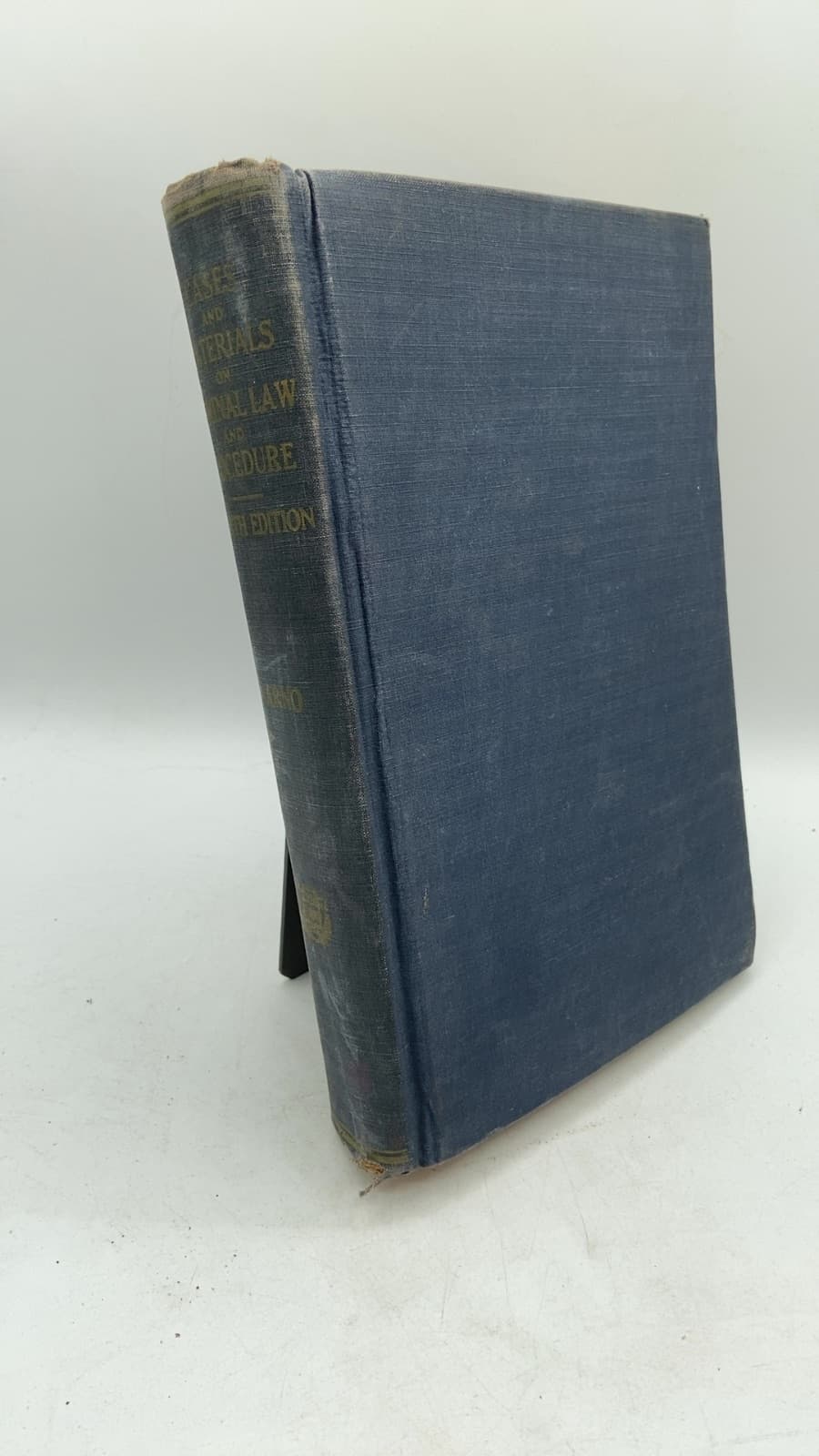 Cases and Materials on Criminal Law and Procedure by Albert J. Harno - front cover