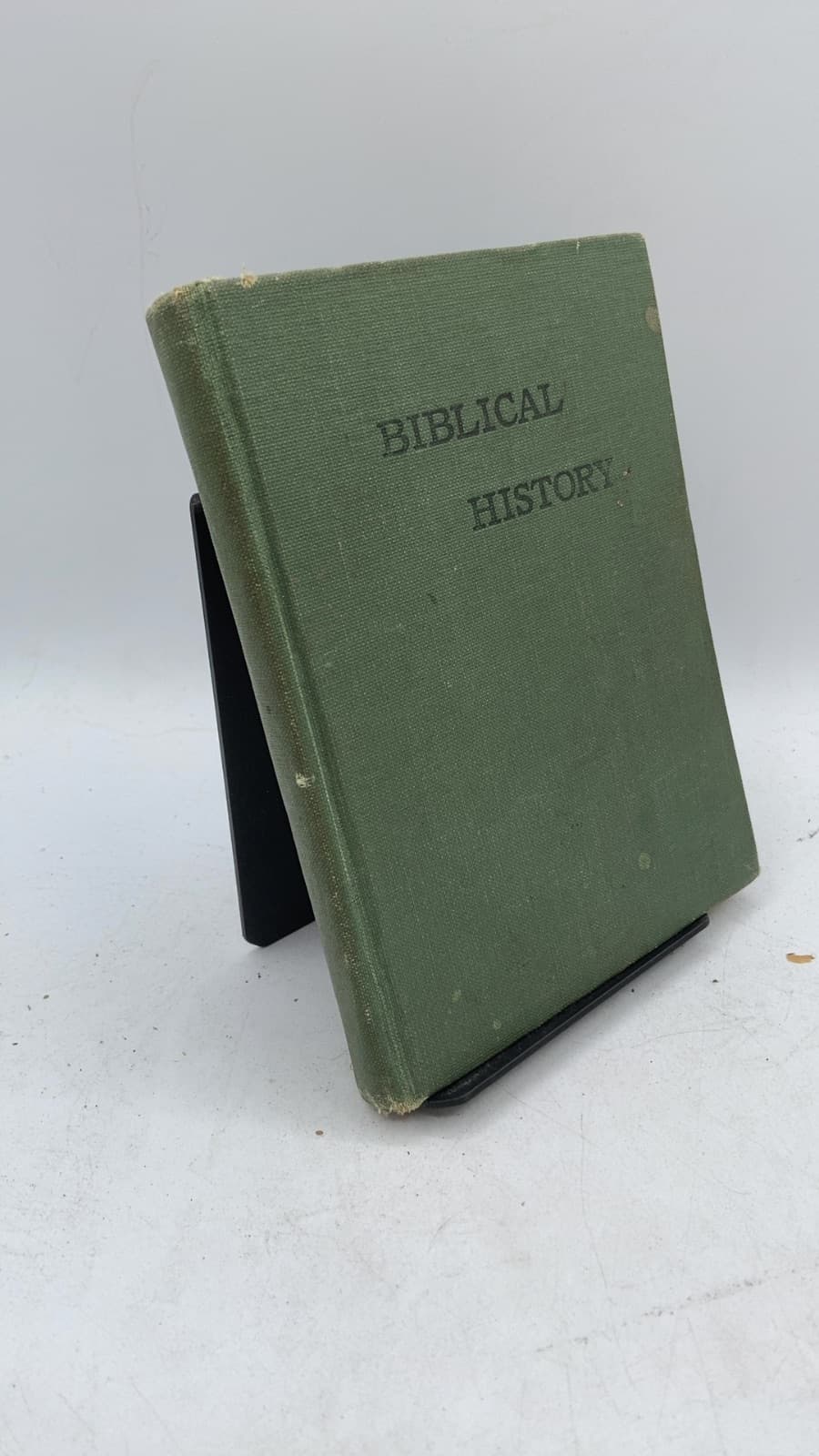 Biblical History in the Words of Holy Scripture - front cover