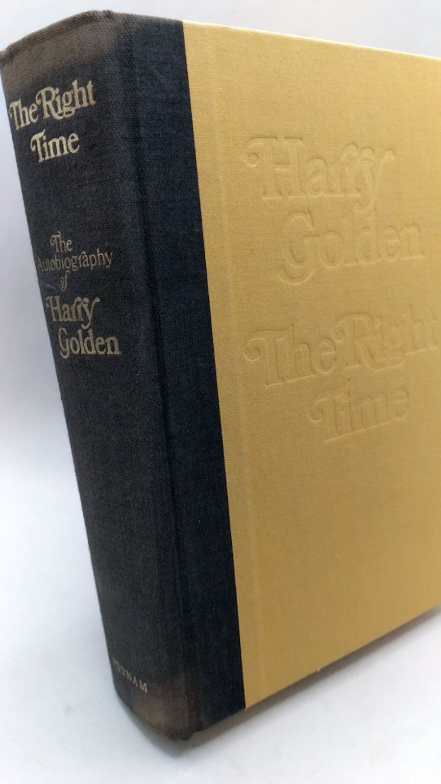 The Right Time by Harry Golden - front cover