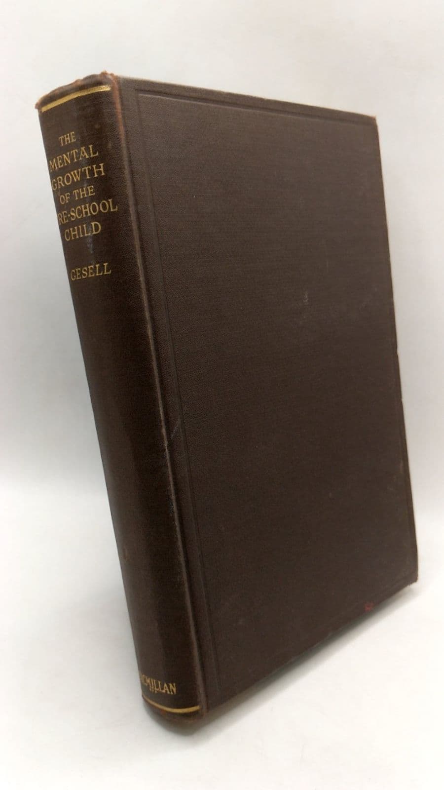 THE Mental Growth OF THE PRE-School Child by Arnold Gesell, Ph.d., M.d. - front cover
