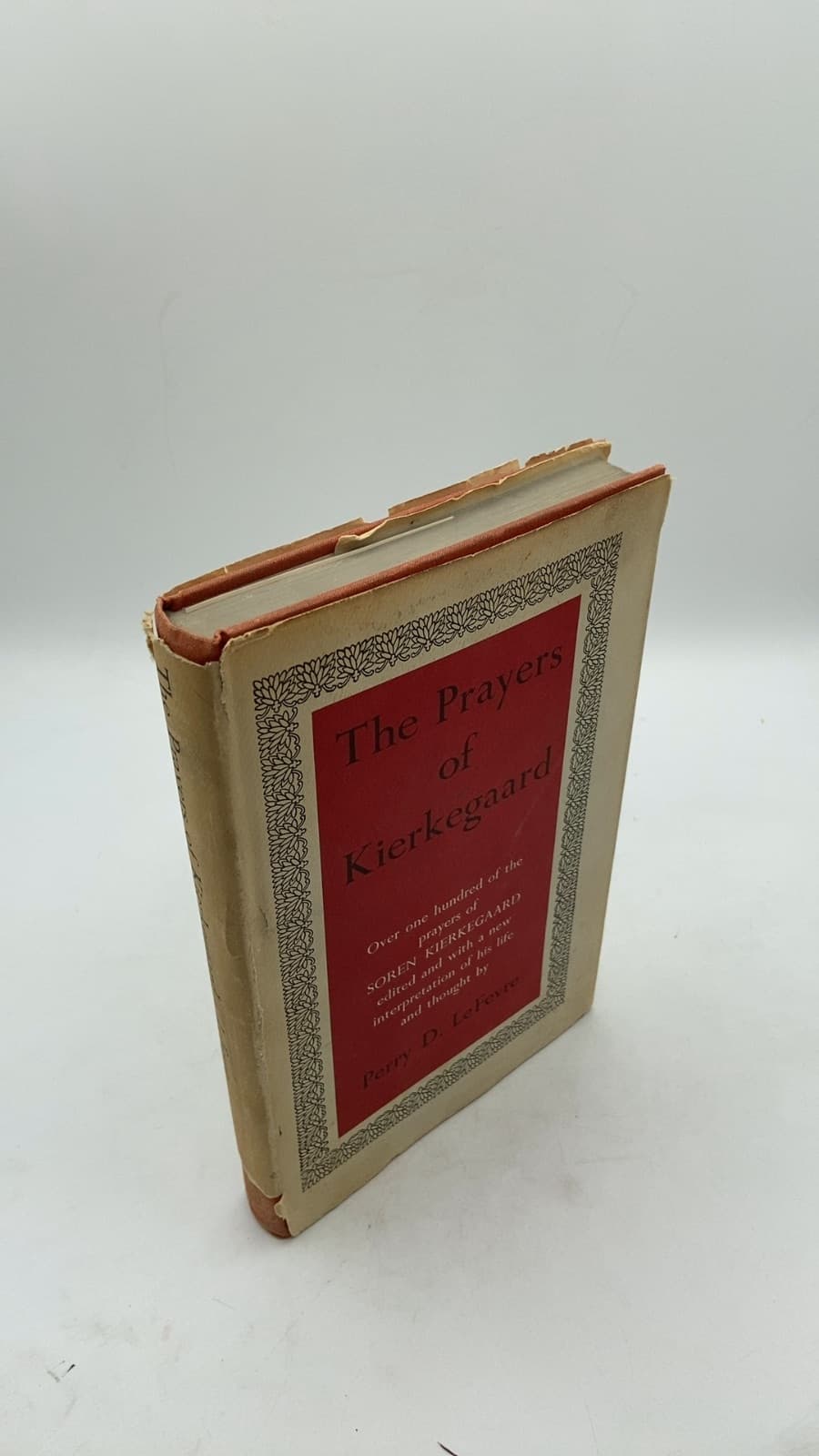 The Prayers of Kierkegaard by Perry D. LeFevre - front cover