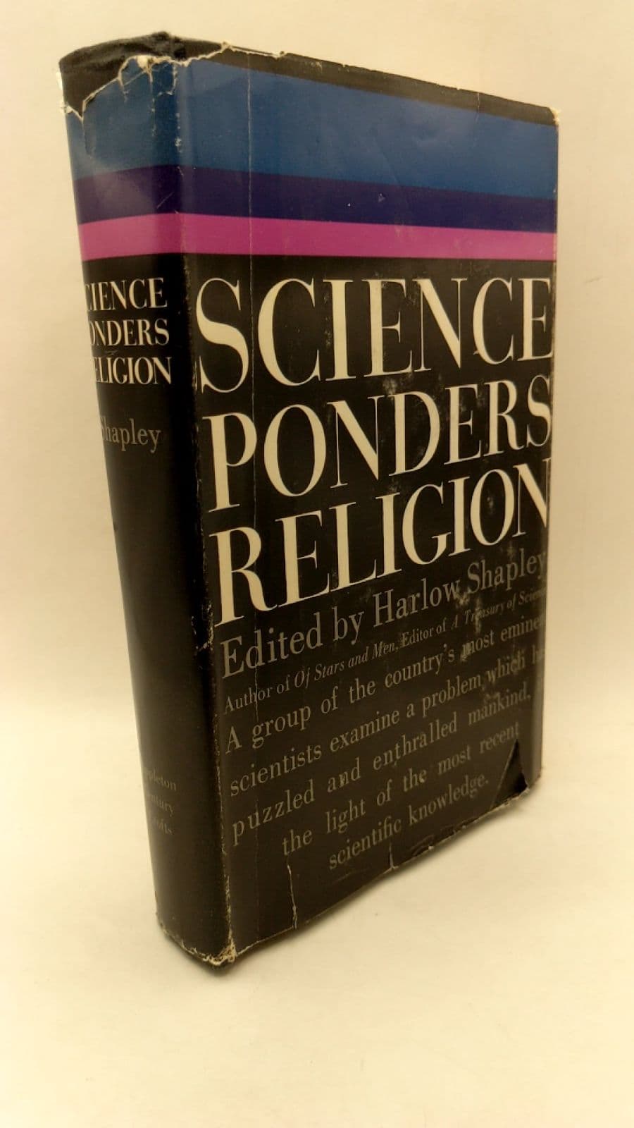 Science Ponders Religion by Harlow Shapley - front cover