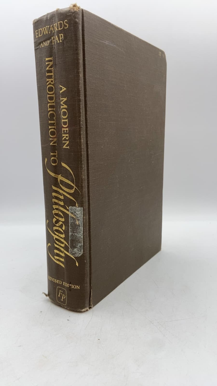 A Modern Introduction to Philosophy: Readings from Classical and Contemporary Sources by Paul Edwards and Arthur Pap - front cover