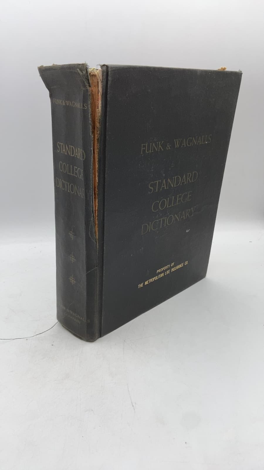 Funk & Wagnalls Standard College Dictionary - front cover