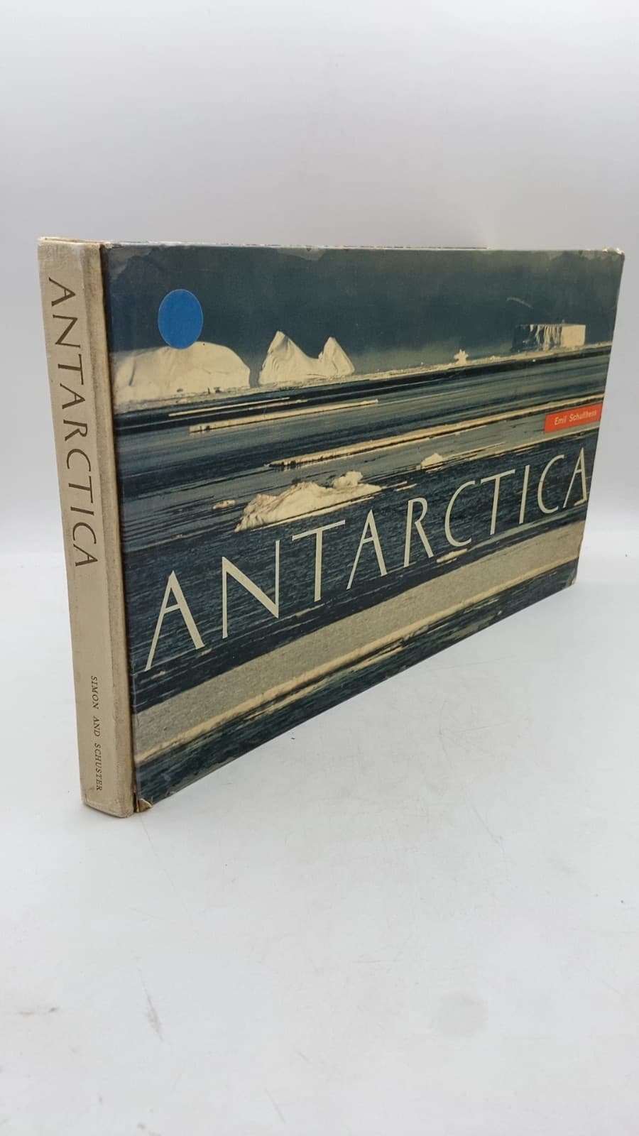 Antarctica by Emil Schulthess - front cover