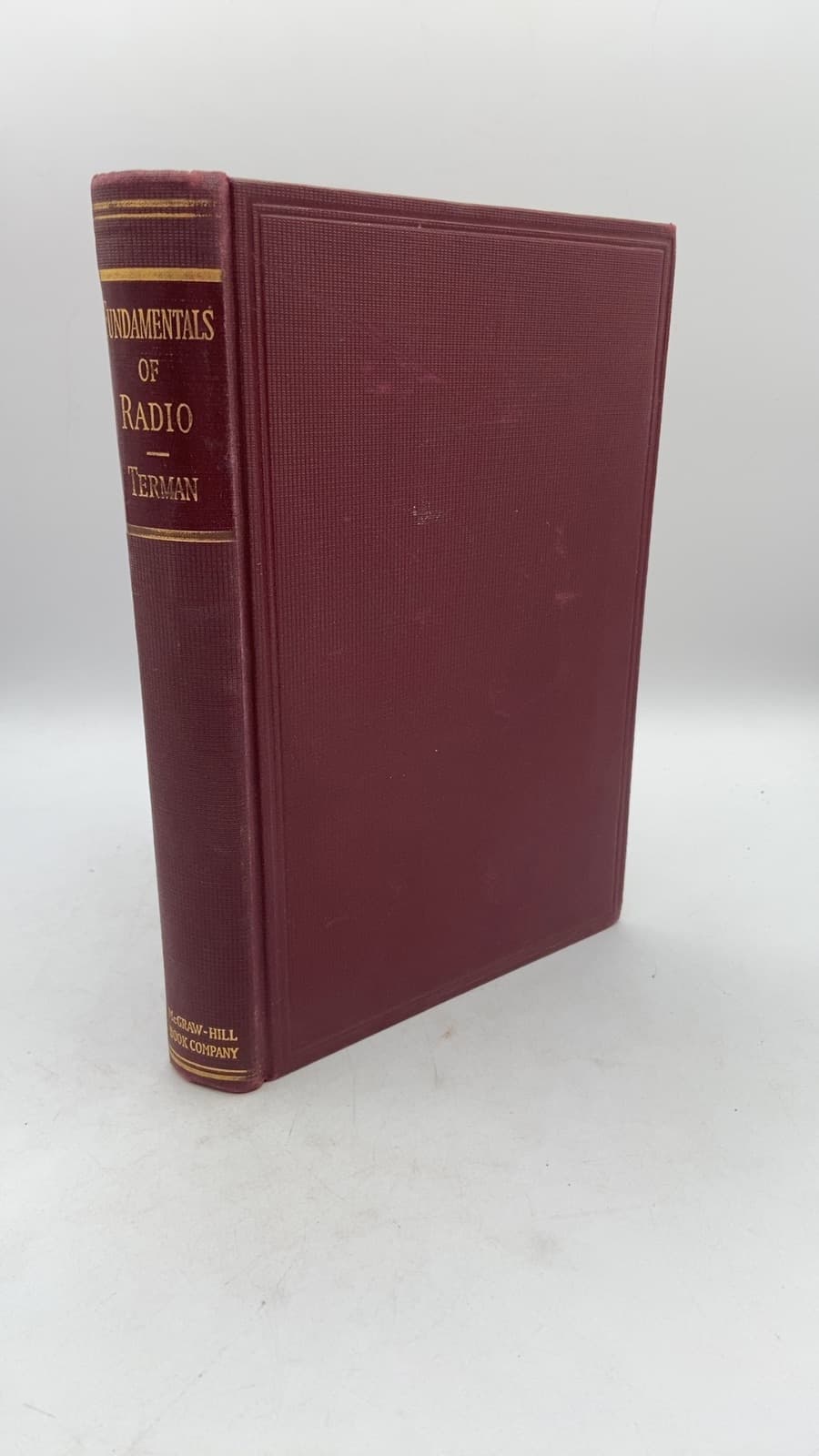 Fundamentals OF Radio by Frederick Emmons Terman - front cover
