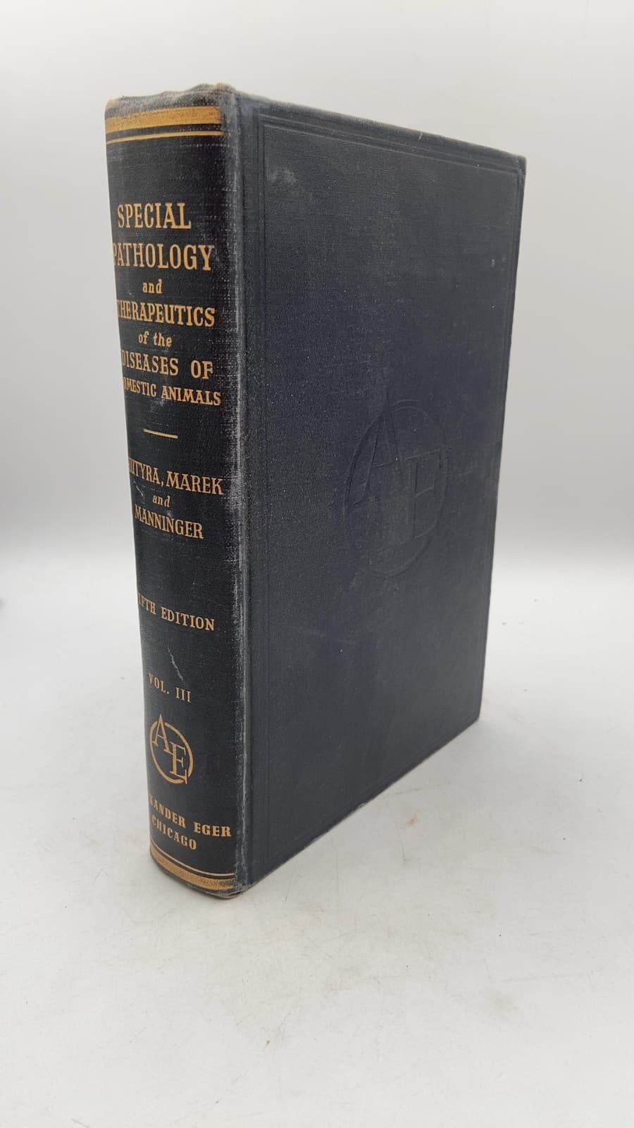 Special Pathology and Therapeutics of the Diseases of Domestic Animals by Dr. Franz Hutyra, Dr. Joseph Marek, Dr. Rudolph Manninger - front cover