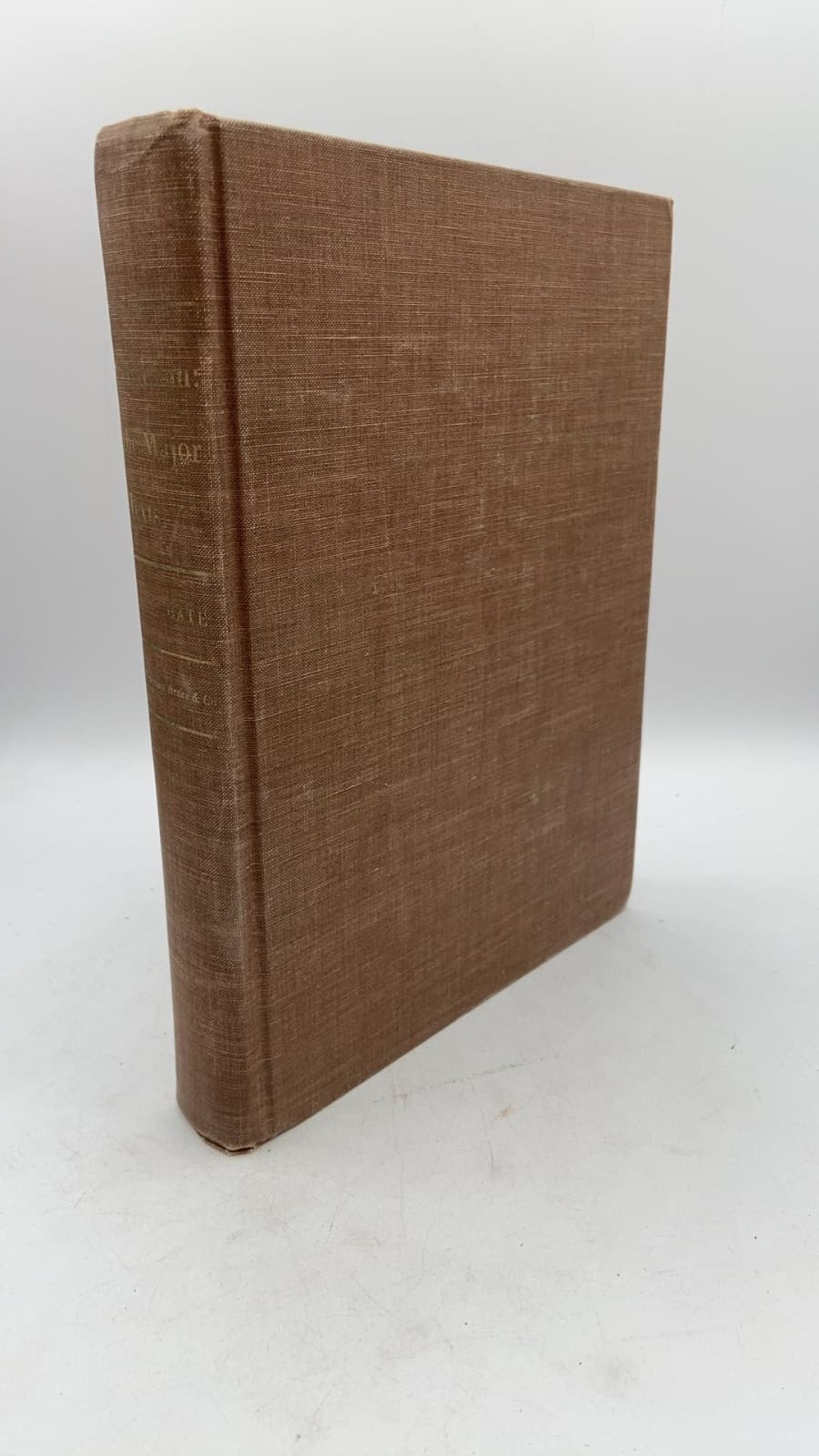 Criticism: the Major Texts by Walter Jackson Bate - front cover