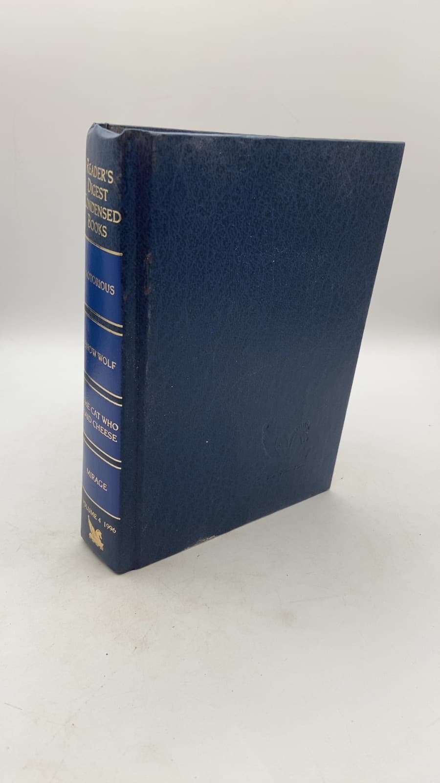 Reader's Digest Condensed Books Volume 4 1996 - front cover