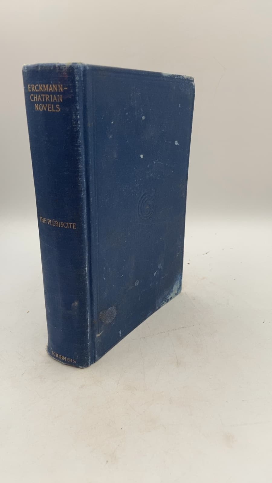 The Plebiscite or A Miller's Story of the War by Erckmann-Chatrian - front cover