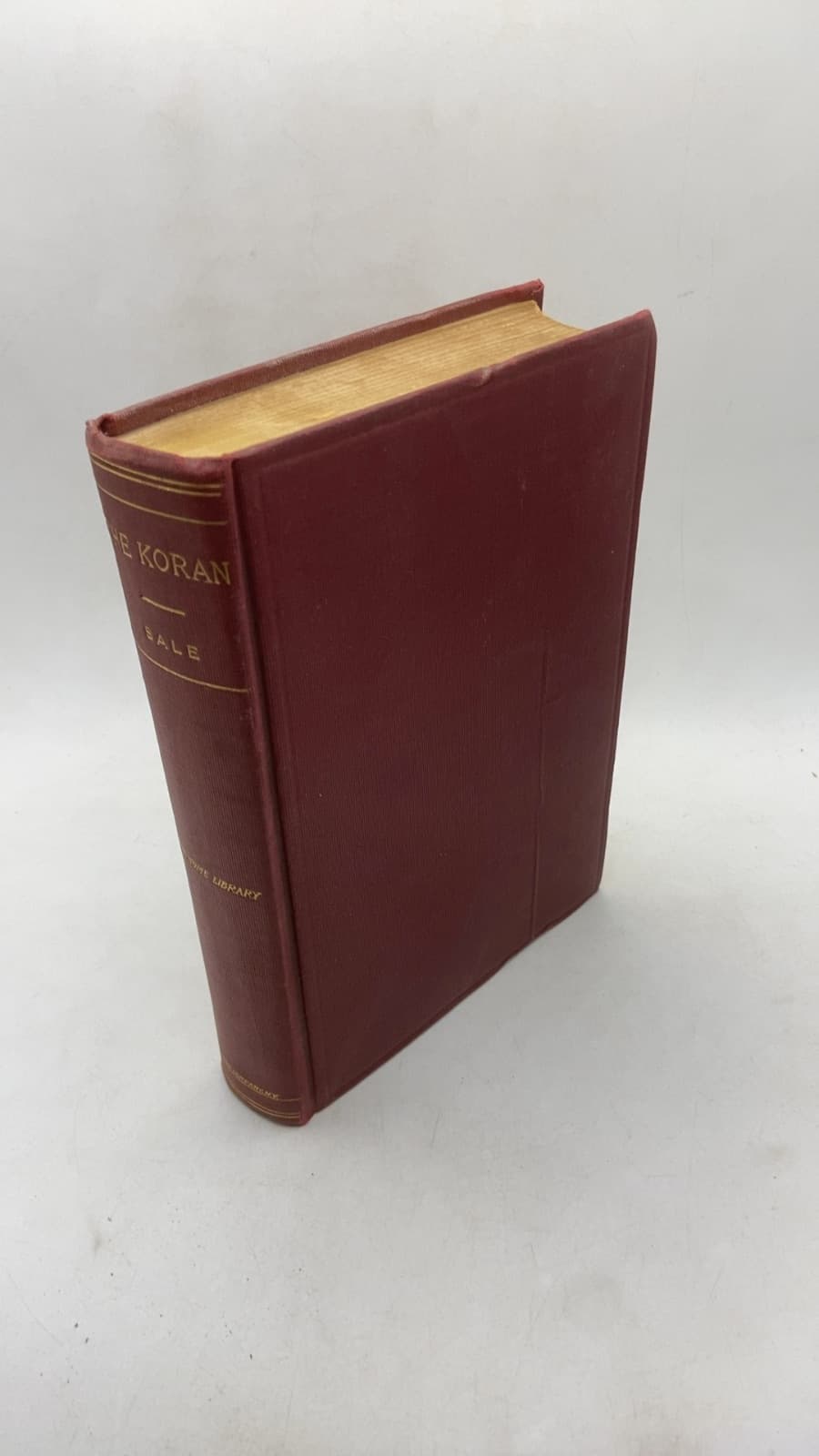 The Koran by George Sale - front cover
