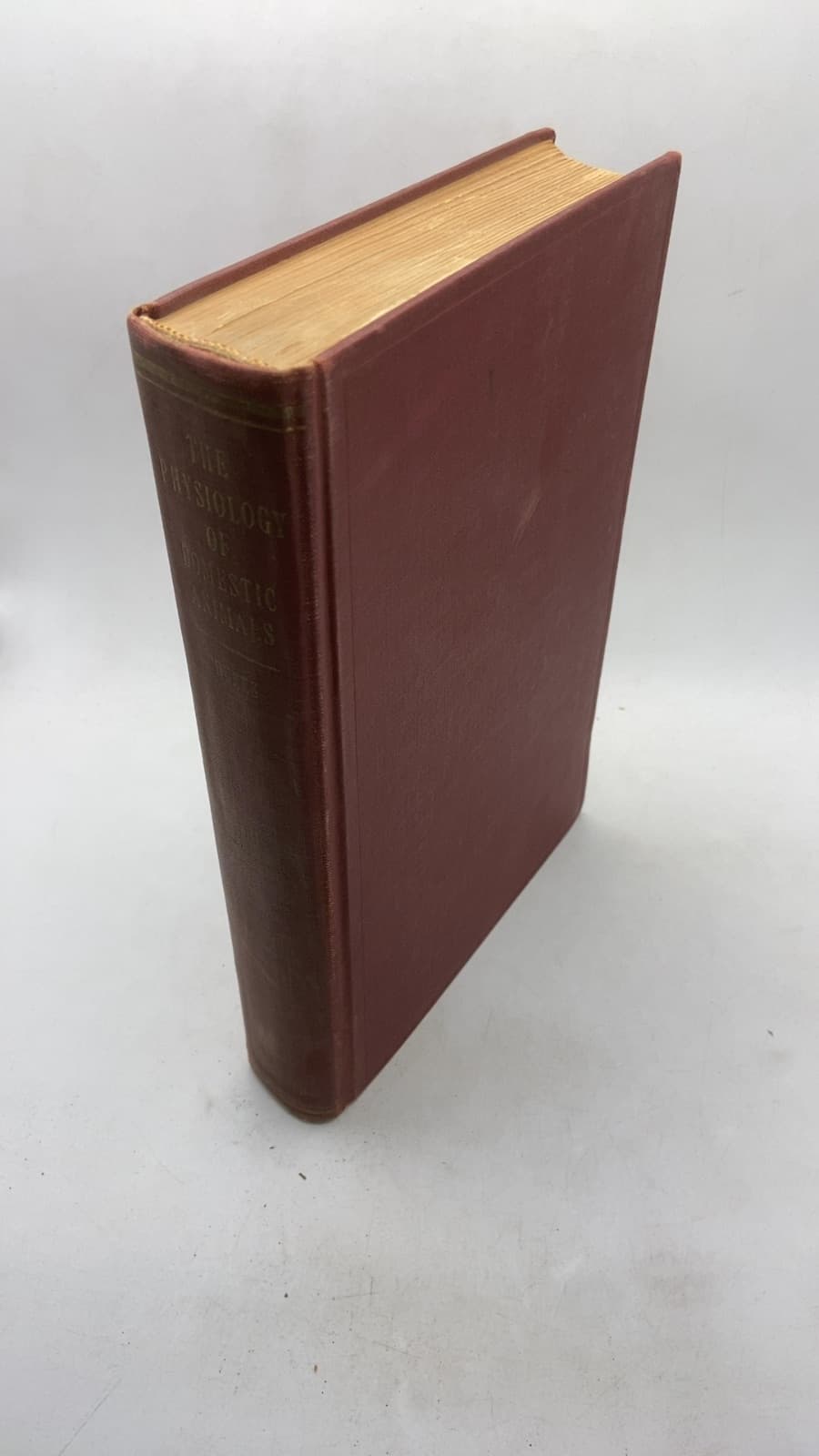 The Physiology of Domestic Animals by H. H. Dukes, D.v.m., M.s. - front cover