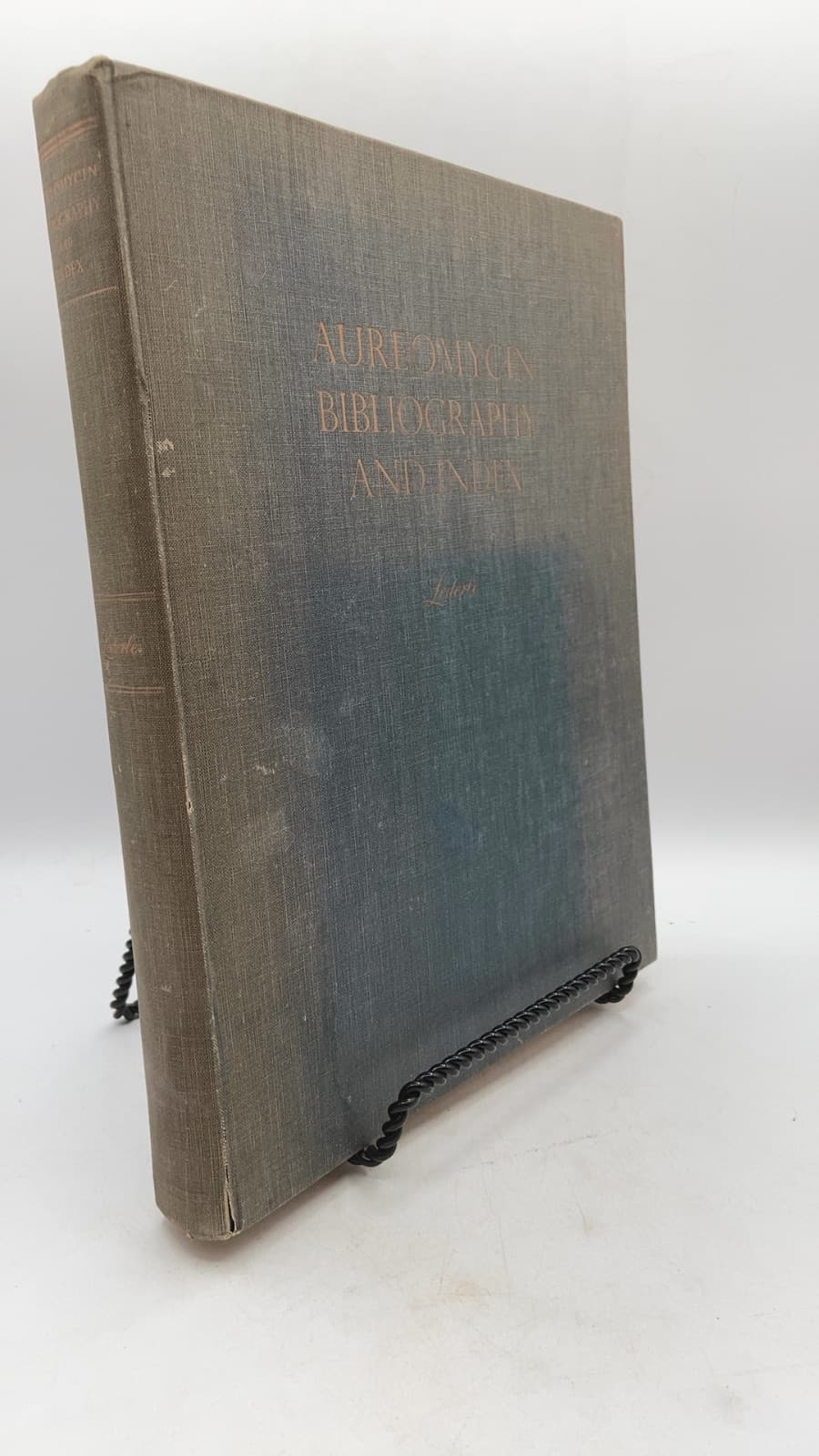 Aureomycin Bibliography and Index - front cover