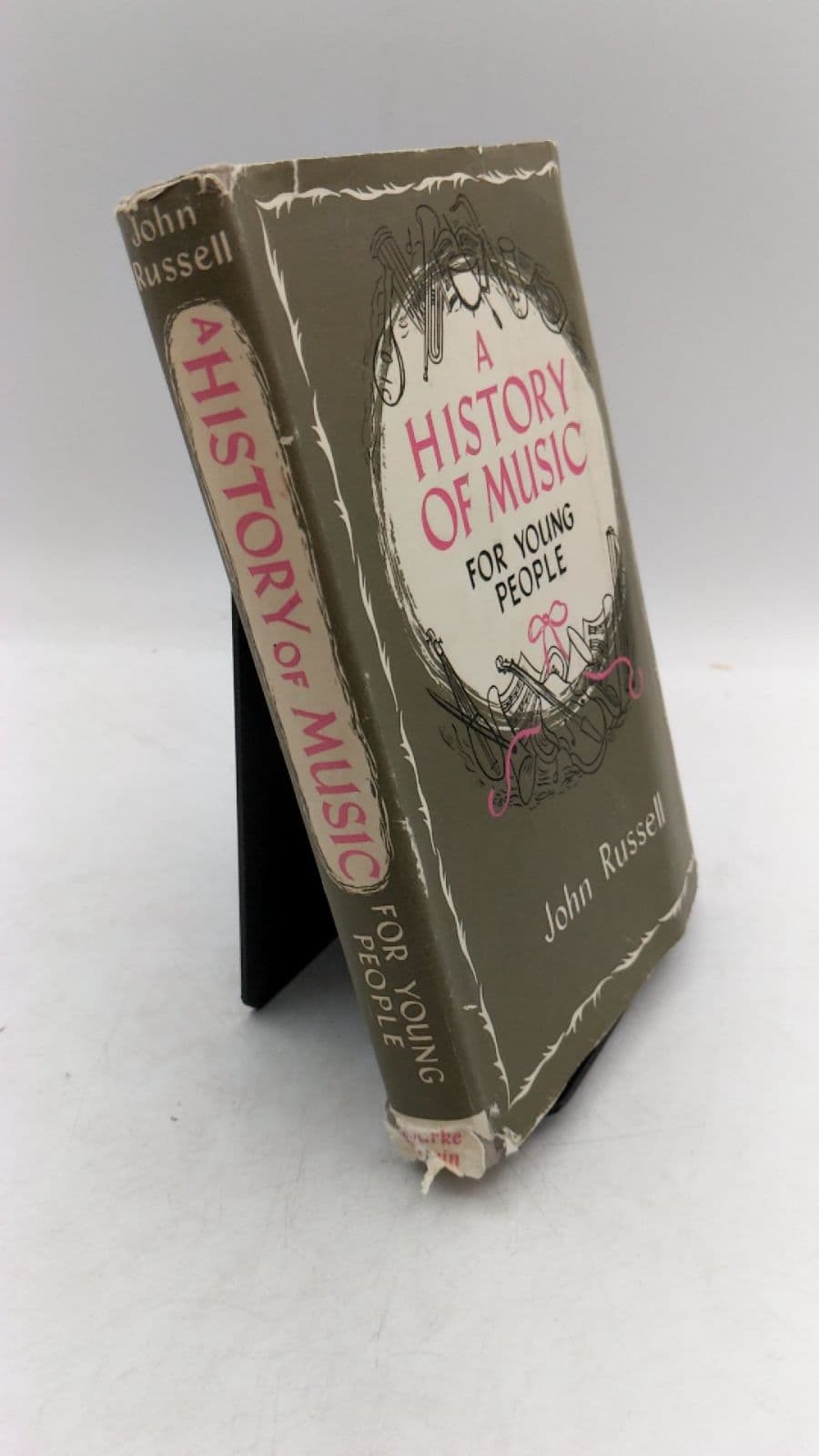 A History of Music for Young People by John Russell - front cover