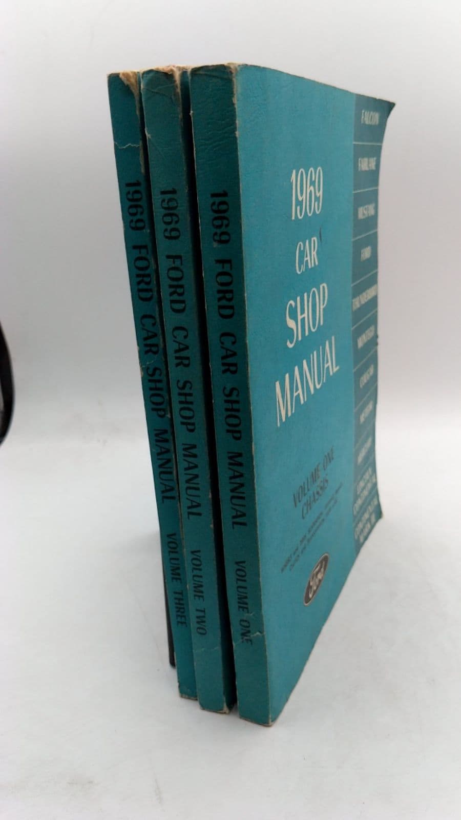 1969 Car Shop Manual Vol. 1-3 - front cover