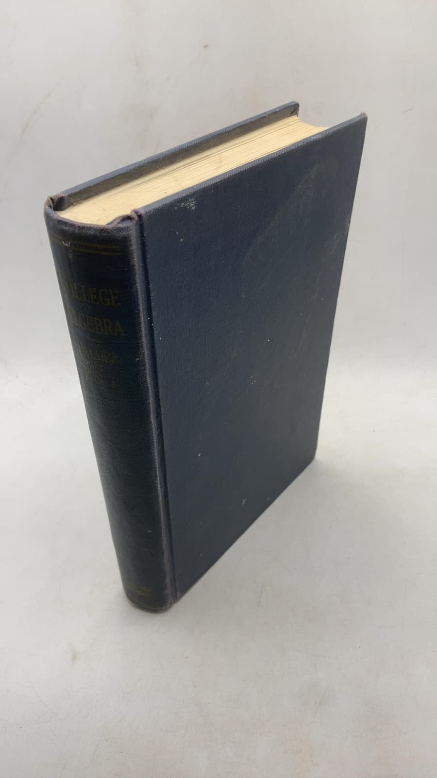 College Algebra by Claude Irwin Palmer and Wilson Lee Miser - front cover