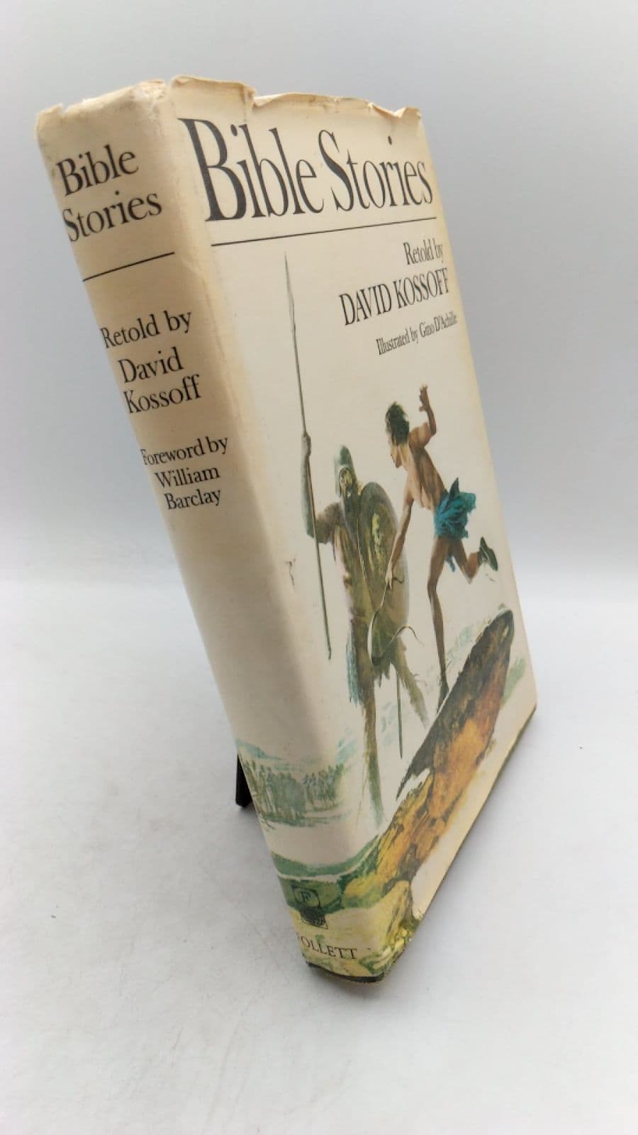 Bible Stories by David Kossoff - front cover