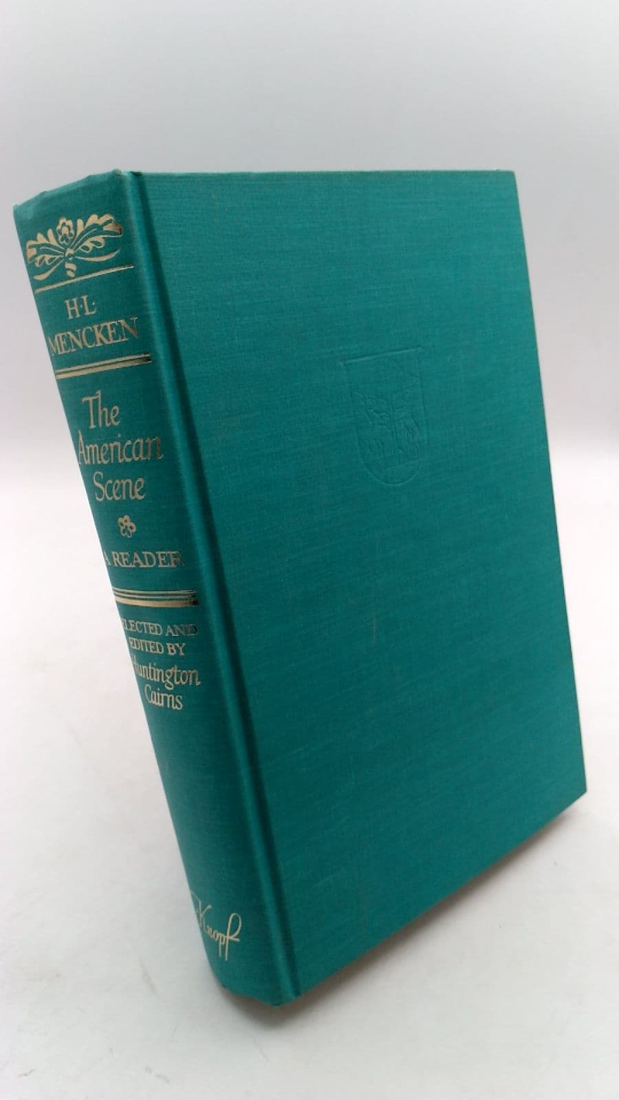 The American Scene: A Reader by H.L. Mencken - front cover